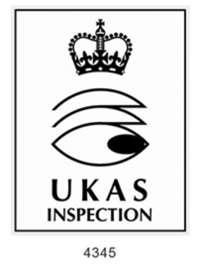 UKAS Accreditation Inspection Body 4345 UKAS Accreditation Inspection Body 4345
