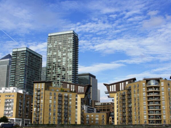 Skyline,Of,Docklands,Area,Of,London,England